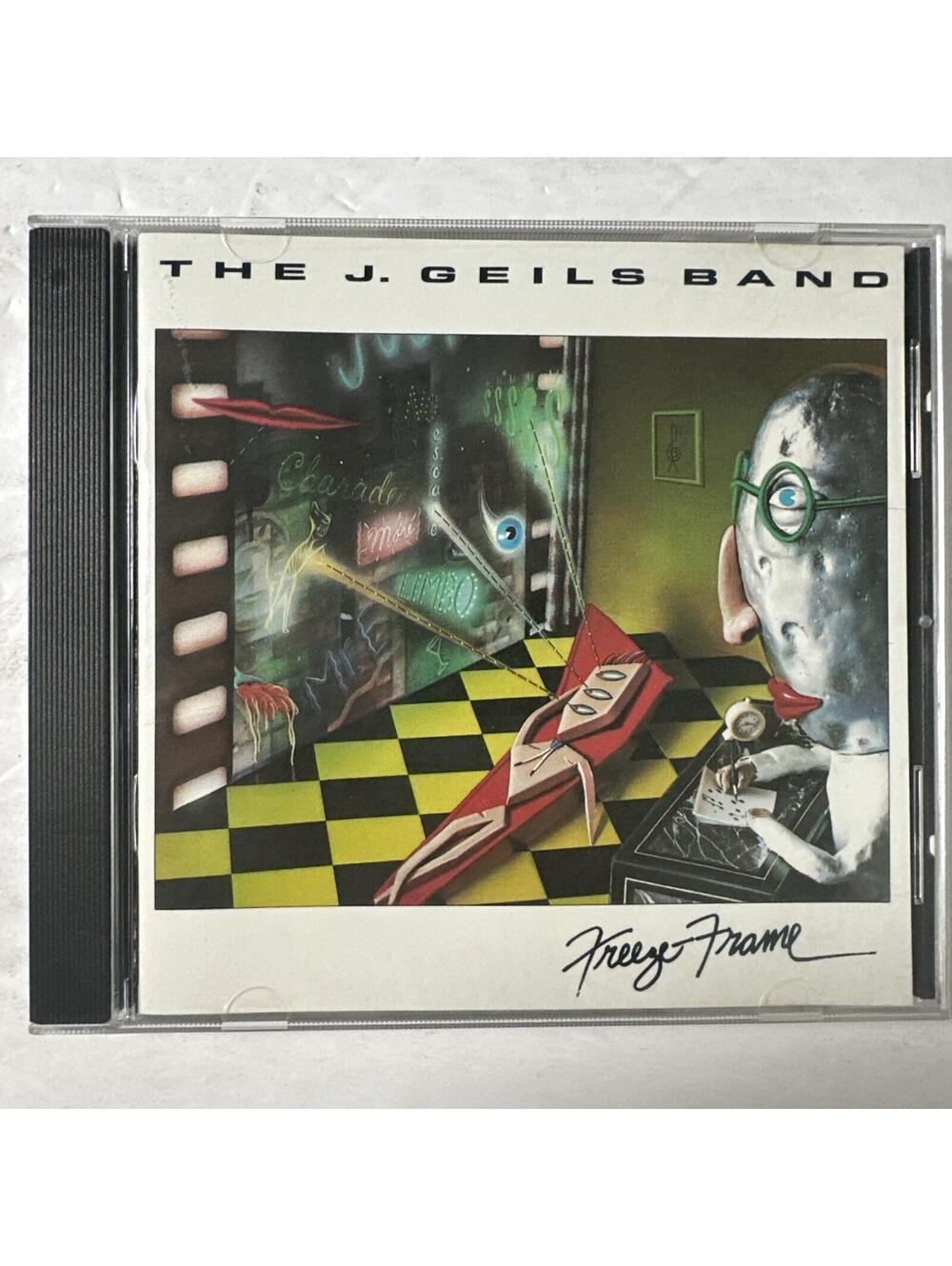 The J. Geils Band Freeze Frame CD 1981 EMI Canada Peter Wolf Mint Disc